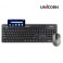 유니콘 스마트폰&테블릿 거치형 무선키보드+마우스세트