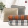 타탄더블양면 쿠션담요A