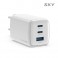 스카이 필 초미니 멀티 3포트 65W+PD 초고속충전 어댑터