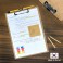 A4 MDF 펜꽂이 우드클립보드
