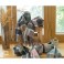 카르페디엠 스퀘어체크 울100 머플러 MF022