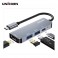 C타입 4in1 HDMI 멀티 USB3.1 허브 4K 미러링 PD 87W