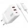 아이리버 AAC QC3.0 3포트 멀티충전기 AtoC케이블포함 36W