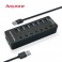 애니존 USB 3.0 무전원 개별스위치 USB 7PORT 허브